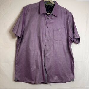 Ted‎ Baker Purple Relaxed Fit Casual Shirt